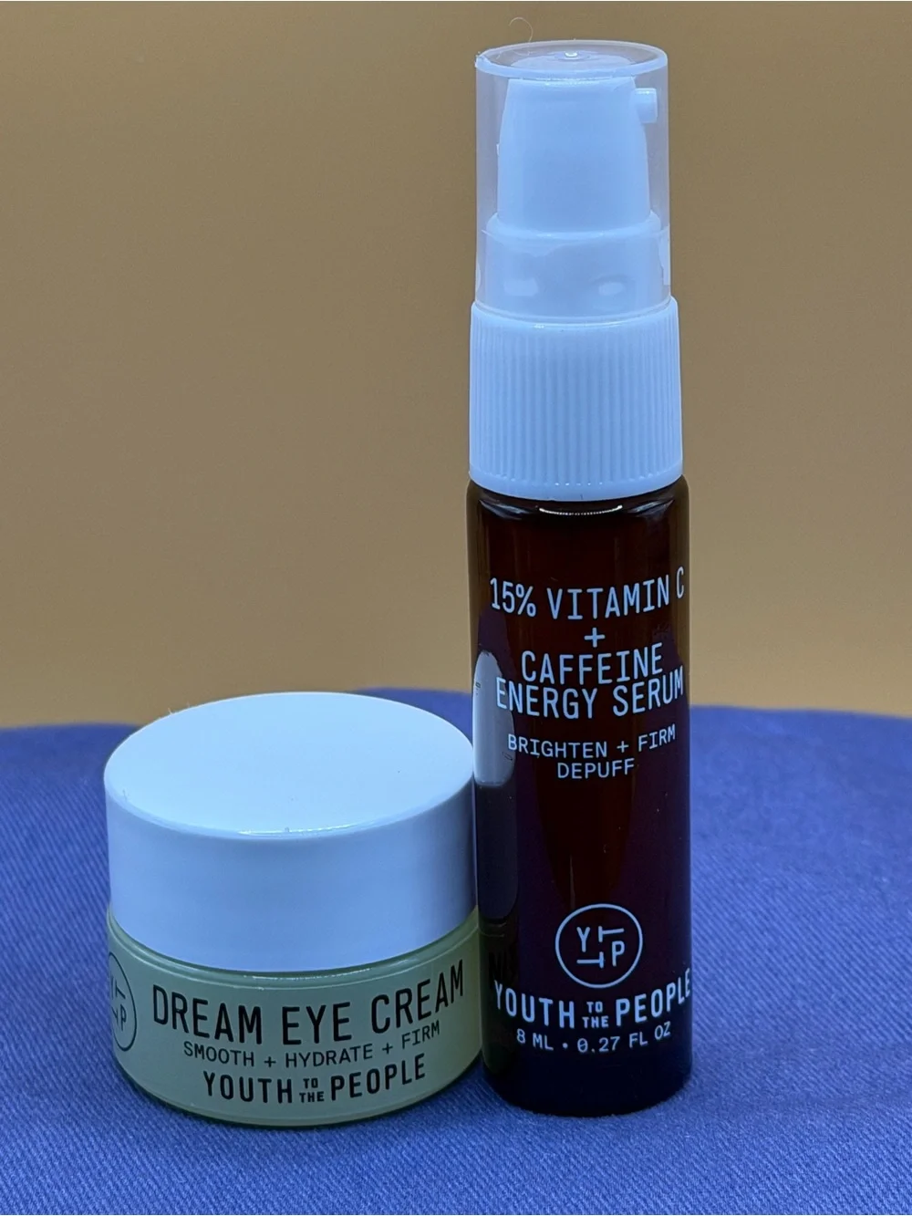 Youth to the People Dream Eye Cream & Vitamin C + Caffeine Energy Serum